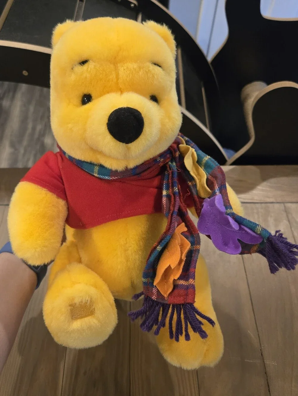Vintage 1998 Mattel Disney Blustery Day Winnie the Pooh Plush